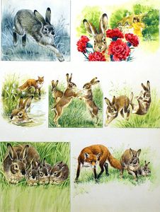 The March Hare art by Reginald B Davis