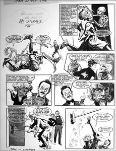 Catweazle - Skeleton in the Closet (TWO pages) art by Gerry Embleton