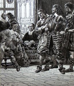 The Earl of Montrose art by Cecil Doughty