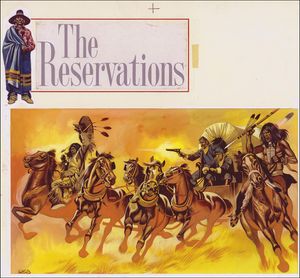The Reservations art by Ron Embleton