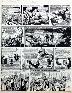 Olac the Gladiator episode 7 page 2 art by Ruggero Giovannini