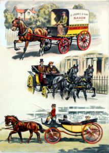 Horses' Heyday 4 art by Derek Eyles