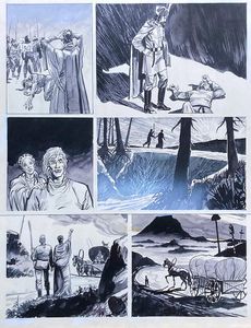 Michael Strogoff: Chief of the Tartars - Rescue! art by Alfonso Font