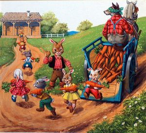 Brer Rabbit 4 art by Henry Fox