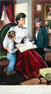 Little Men A Lesson art by Jack Hardee
