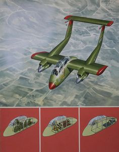 Convair Charger art by Wilf Hardy