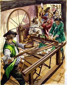 The Luddites art by Peter Jackson