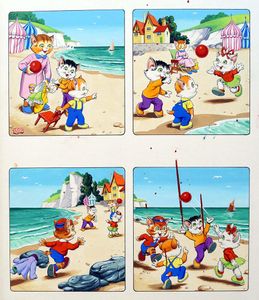 Num Num - Beach Ball art by Gordon Hutchings