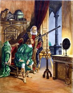 The Vision of Galileo art by Peter Jackson