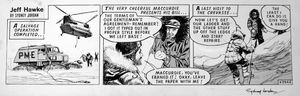 Jeff Hawke daily strip 3966 art by Sydney Jordan