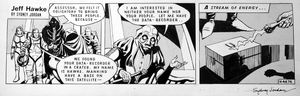 Jeff Hawke daily strip 4676 art by Sydney Jordan