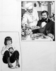 The Invention of Crisps art by Jack Keay
