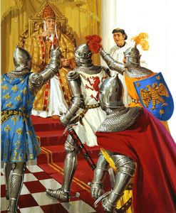 The Story of France - Reign of a Greedy Tyrant art by Jack Keay