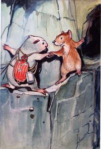 Gulliver Guinea-Pig: A Helping Hand art by Philip Mendoza
