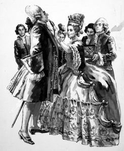 Queen Matilda art by William Francis Marshall