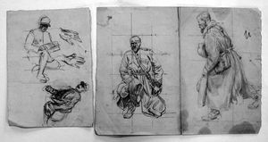 World War One Sketch 6 art by Fortunino Matania
