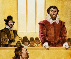 Francis Bacon Attacks Essex in Court art by Angus McBride