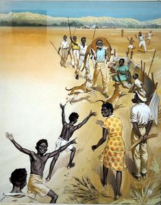 Back from the Hunt art by Angus McBride