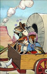 Gulliver Goes West 3 art by Philip Mendoza