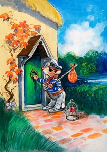 The Sailor Home from the Sea art by Philip Mendoza