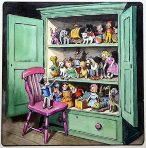 The Toys Wake Up art by Philip Mendoza