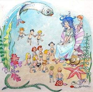 The Water Babies art by Philip Mendoza