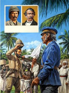Dr Livingstone I Presume art by Roger Payne