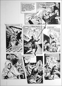 Robin of Sherwood - Ghost (TWO pages) art by Mike Noble