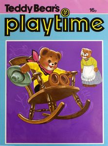 Teddy Bear: Rocking Chair Cowboy art by William Francis Phillipps