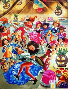 Halloween Party art by Jose Ortiz