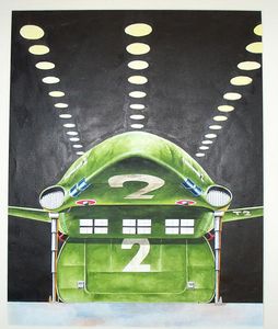 Thunderbird 2 art by Keith Page