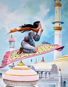 Stella's Magic Carpet art by Nadir Quinto