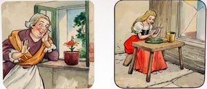 Thumbelisa: Windows (TWO panels) art by Nadir Quinto