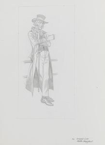 Martin Chuzzlewit - Colonel Diver art by Ron Embleton