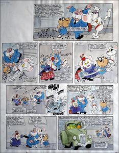 Danger Mouse - Radio Radio (TWO pages) art by Arthur Ranson