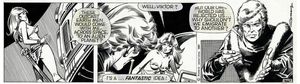 Axa daily strip 1667 - The Unmasked art by Enric Badia Romero