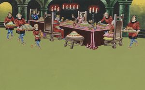 Puss in Boots: A Magnificent Feast art by Ron Embleton