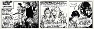Modesty Blaise strip 2344 - The Vanishing Escape Route art by Enric Badia Romero