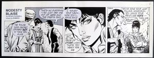 Modesty Blaise Daily Strip #8945 art by Enric Badia Romero
