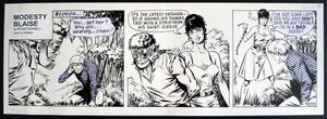 Modesty Blaise Daily Strip #9259 art by Enric Badia Romero