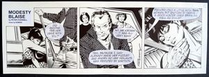 Modesty Blaise Daily Strip #9982 art by Enric Badia Romero
