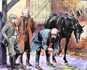 Black Beauty - Shoe Check art by Carlos Roume