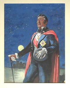 The Count of Monte Cristo art by Septimus Scott