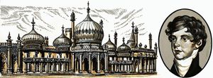 Brighton Pavilion art by John S Smith