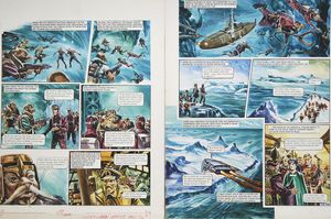 Last Hope from 'The Hericon/Nivatian Conflict' (TWO pages) art by Gerry Wood