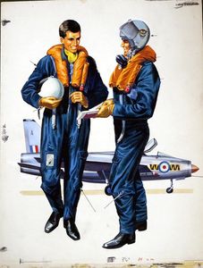 Jet Pilots art by Gerry Wood