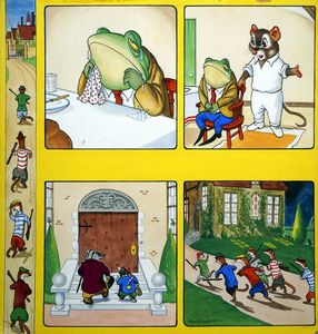 The Wind In The Willows: Weasels Forward! art by Peter Woolcock