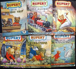 Rupert Adventure Series: #13 - #14 & #19 - #22 (1952 - 1954) by Alfred Bestall