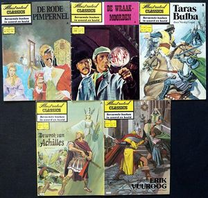 Assorted Classics Illustrated: Bundle 22 (Dutch editions, 5 issues)