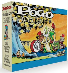 slipcase, POGO Volumes 1 & 2 Gift Set: Through the Wild Blue Wonder and Bona Fide Balderdash